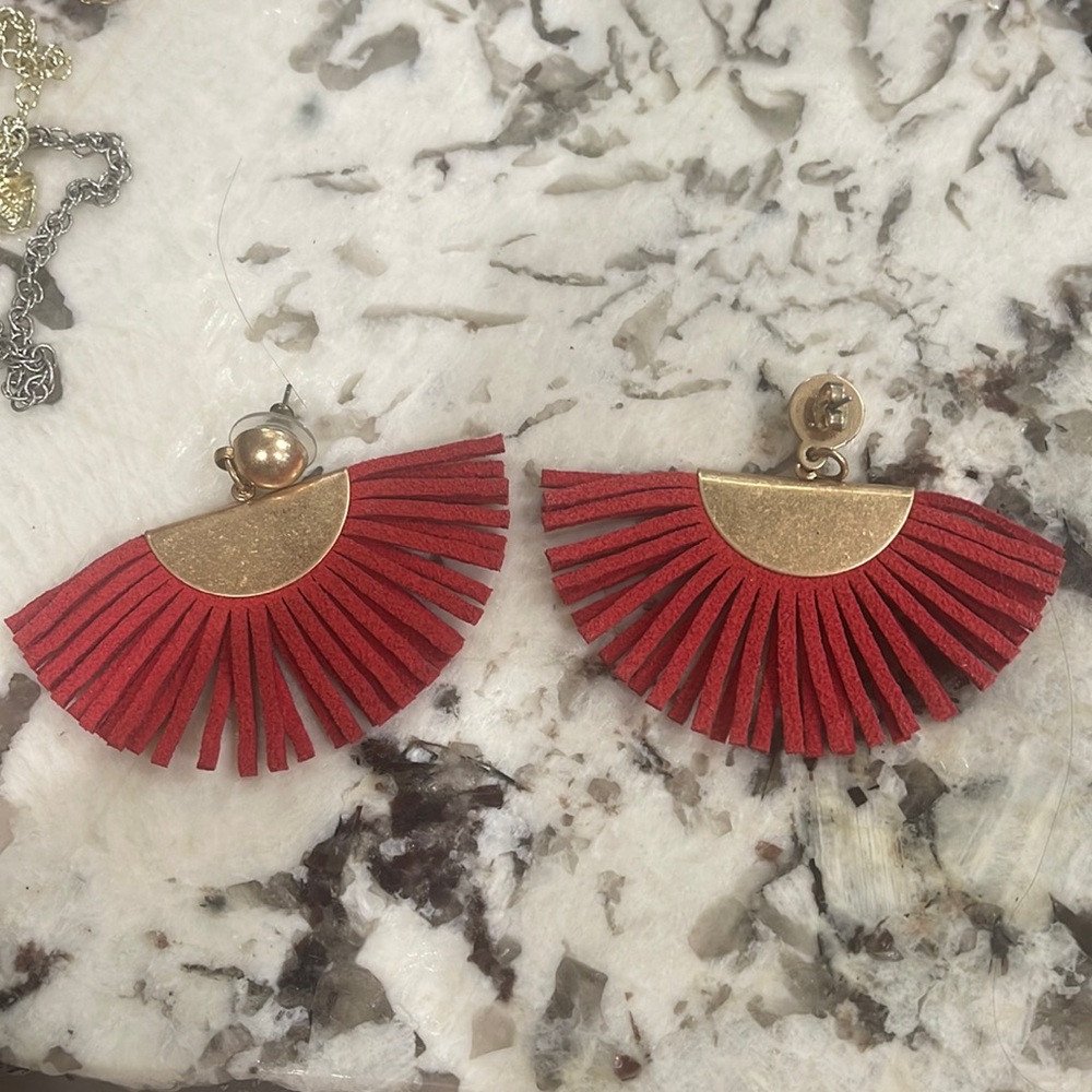 Red Event Earrings!